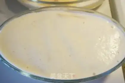 Make Pear pudding cake step 7