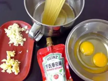 Make Spaghetti cake step 0