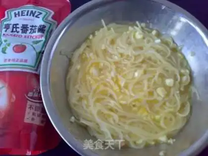 Make Spaghetti cake step 4
