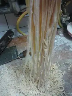 Make Pumpkin noodles step 1