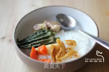 Make A mix of rice step 2