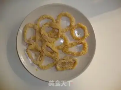 Make Fried squid rings step 3