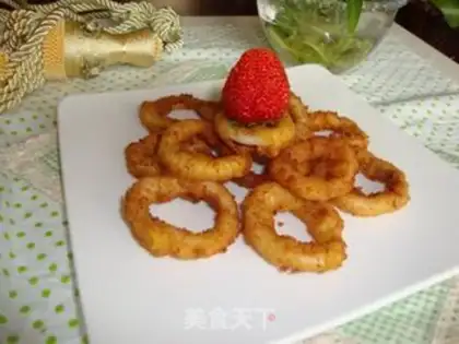Make Fried squid rings step 6