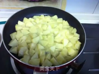 Make Fried potato mushrooms step 2