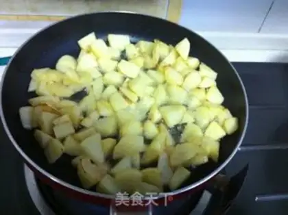 Make Fried potato mushrooms step 3