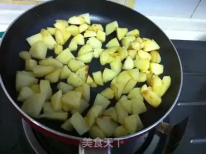 Make Fried potato mushrooms step 4