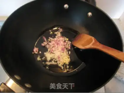 Make Ham shrimp pizza step 6