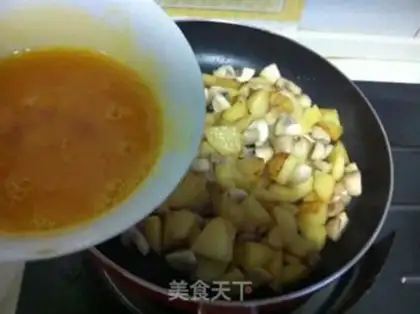 Make Fried potato mushrooms step 9