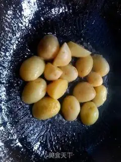 Make Tiger-skinned potato garlic step 2