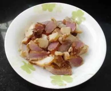 Make Garlic meat step 3