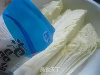 Make Korean cabbage step 1