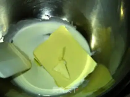 Make Milky peanut chocolate step 2