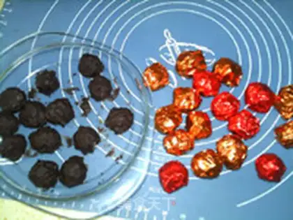 Make Milky peanut chocolate step 16