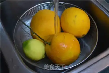 Make Orange lemonade step 1