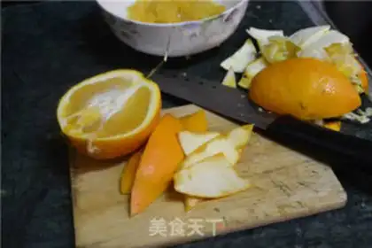 Make Orange lemonade step 2
