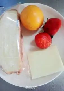 Make Orange sandwich step 0