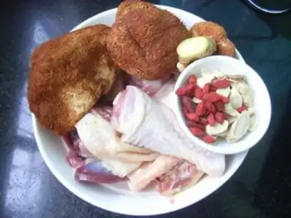 Make The chicken soup step 0