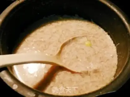 Make Plum and sugar step 4
