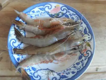 Make Eggplant shrimp step 0