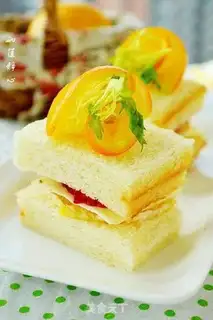 Make Orange sandwich step 7
