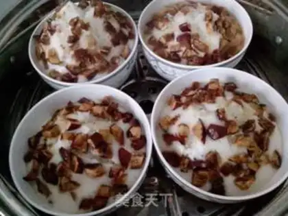 Make Sweet rice cake step 7