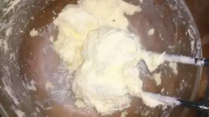Make Coffee cheesecake step 2