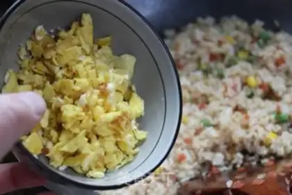 Make Twin bean rice step 9