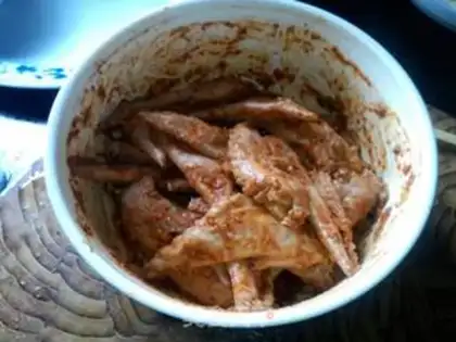 Make Chicken wings step 1