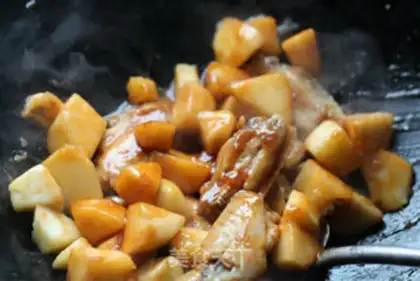 Make Apple chicken wings step 7