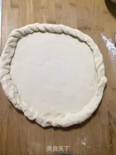 Make A flat pan for homemade fruit pizza step 4