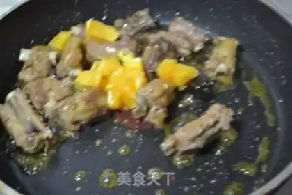 Make Orange juice ribs step 14