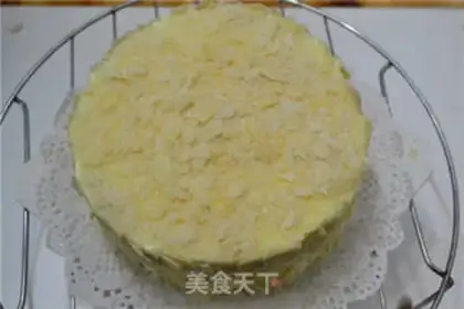 Make Butter almond cake step 16