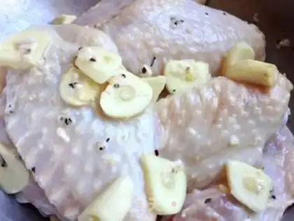 Make Chicken wing oven step 0