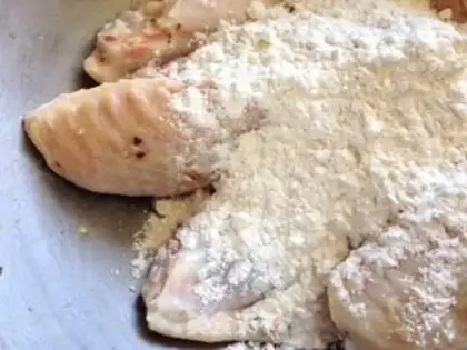 Make Chicken wing oven step 1