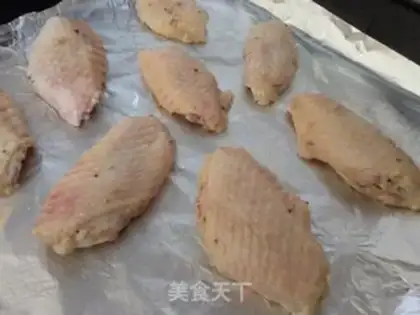 Make Chicken wing oven step 2