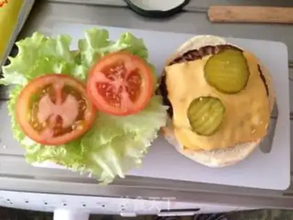 Make Classic burger step 6