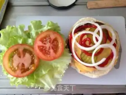 Make Classic burger step 7