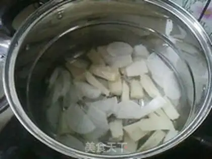 Make Cane radish step 2