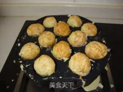 Make Little tuna balls step 7