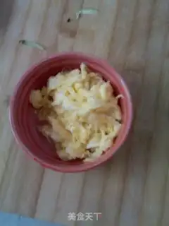 Make Pumpkin fried eggs step 3