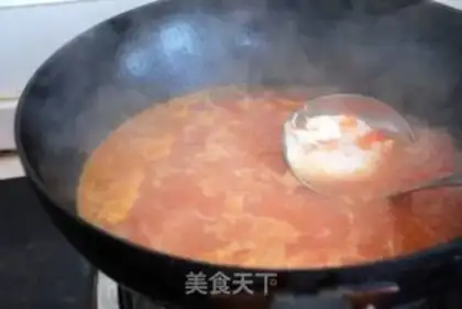 Make Tomato egg noodles step 4