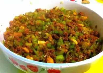 Make Yellow spicy celery step 3