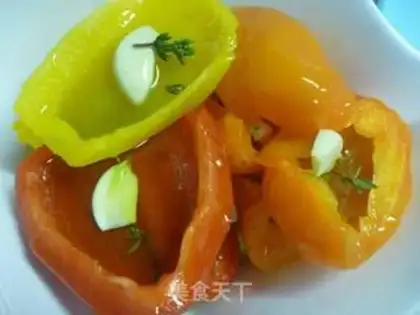 Make Olive oil pepper step 3