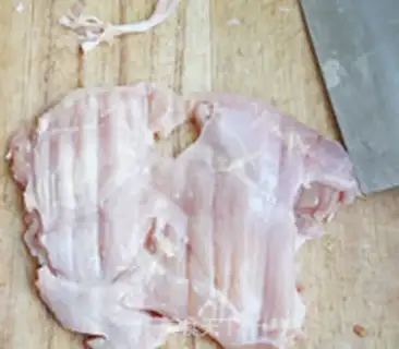 Make Fried chicken leg sandwich step 2