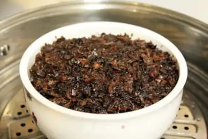 Make The homemade plum sauce step 8