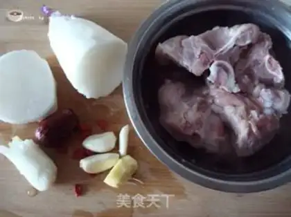 Make radish crotch soup step 0