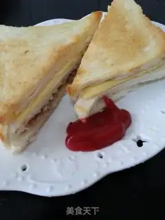 Make Delicious tuna sandwich step 3