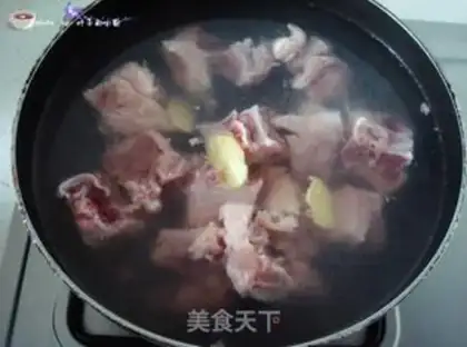 Make radish crotch soup step 2