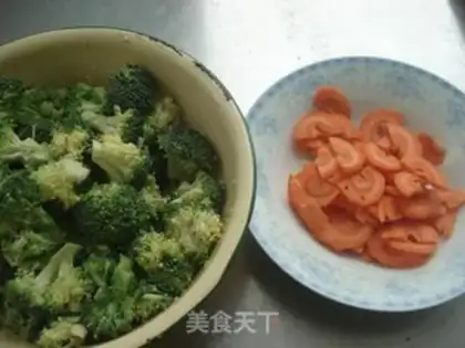 Make The broccoli step 1