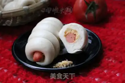 Make Ham pine rolls step 9